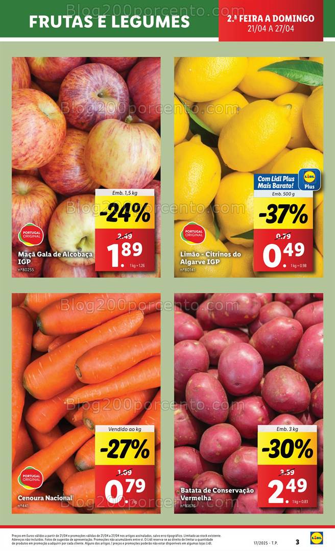 Antevisão Folheto LIDL Promoções de 21 a 27 abril - Edição Digital