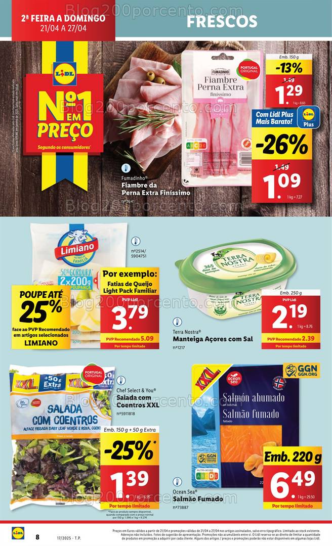 Antevisão Folheto LIDL Promoções de 21 a 27 abril - Edição Digital