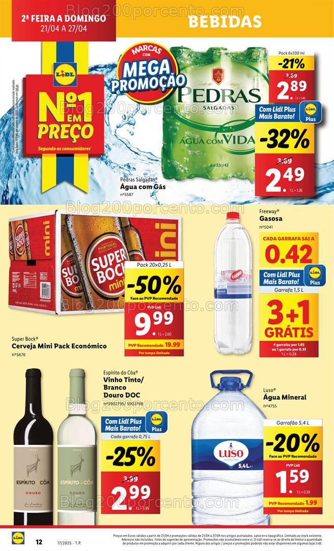 Antevisão Folheto LIDL Promoções de 21 a 27 abril - Edição Digital
