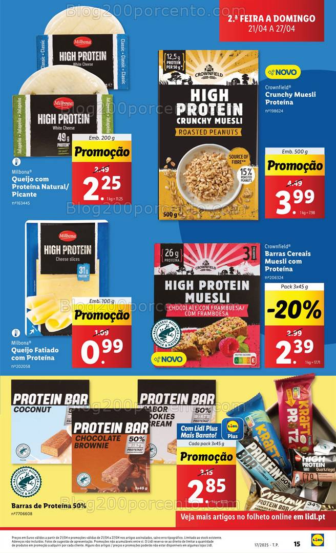 Antevisão Folheto LIDL Promoções de 21 a 27 abril - Edição Digital