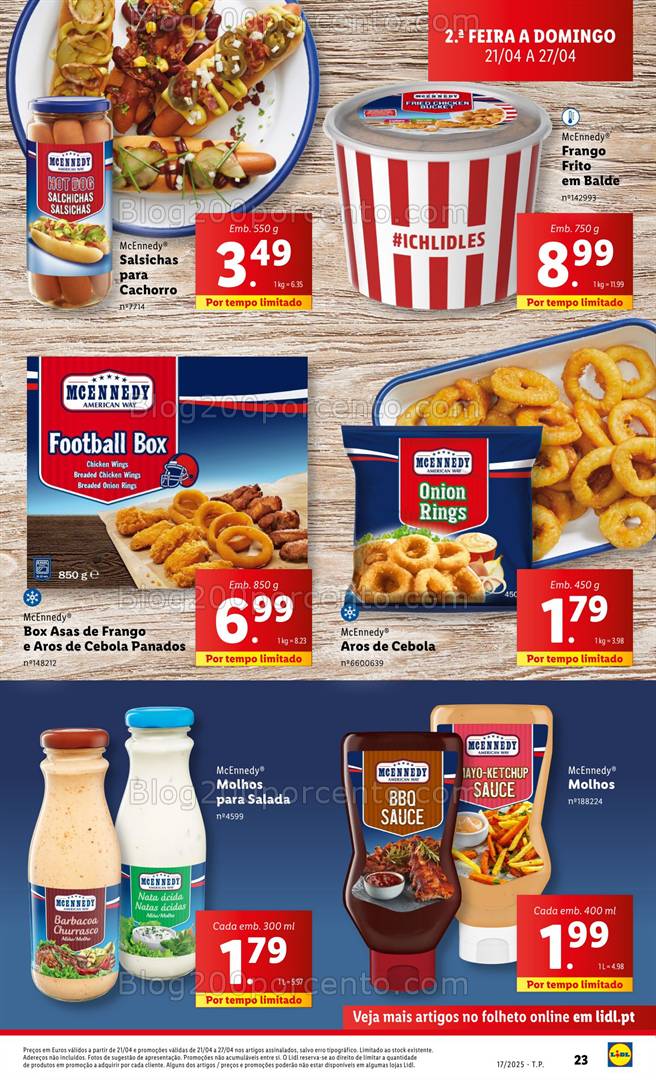 Antevisão Folheto LIDL Promoções de 21 a 27 abril - Edição Digital