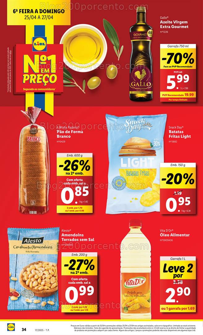 Antevisão Folheto LIDL Promoções de 21 a 27 abril - Edição Digital