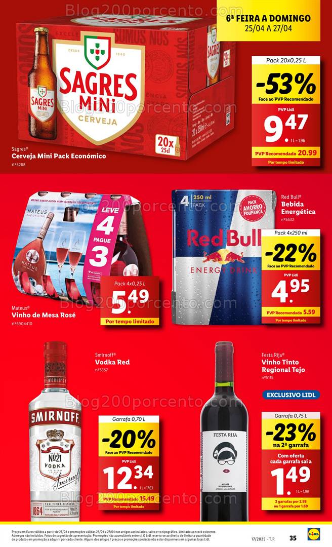 Antevisão Folheto LIDL Promoções de 21 a 27 abril - Edição Digital