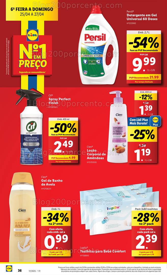 Antevisão Folheto LIDL Promoções de 21 a 27 abril - Edição Digital