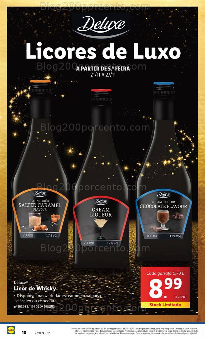 Antevisão Folheto LIDL Natal Promoções de 21 a 27 novembro