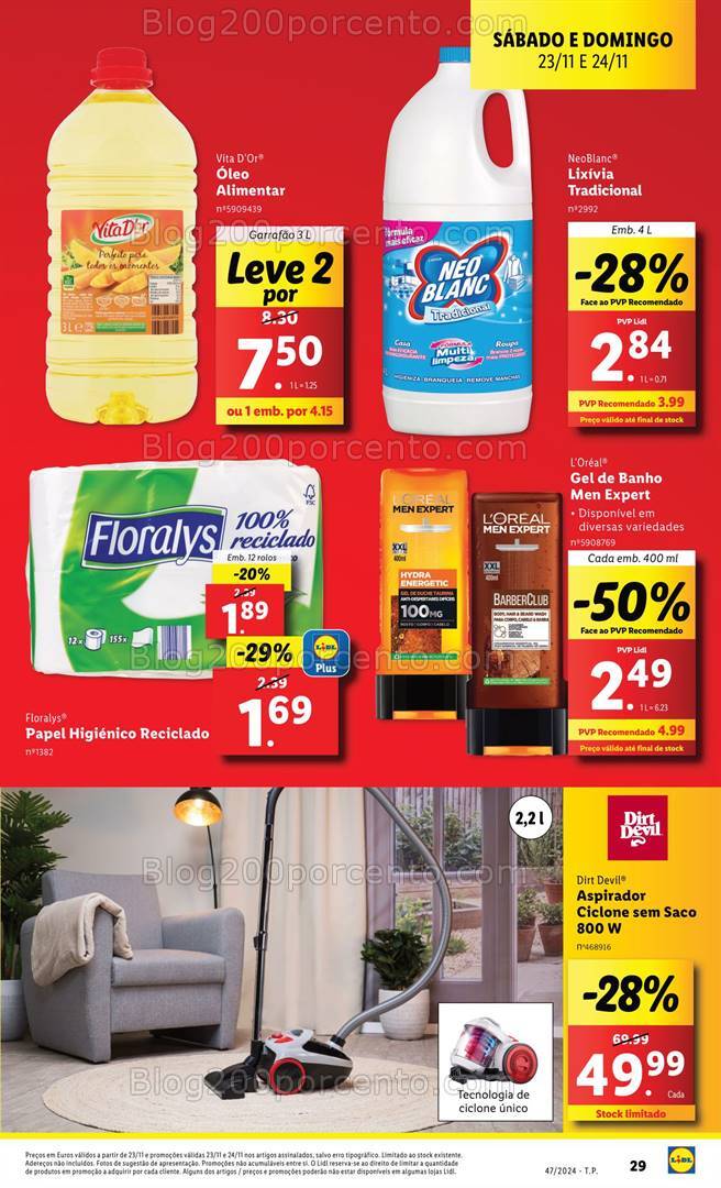 Antevisão Folheto LIDL Promoções de 21 a 27 novembro