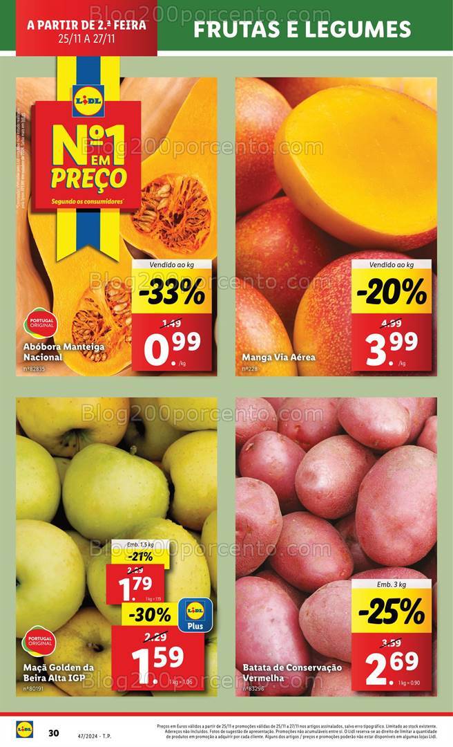 Antevisão Folheto LIDL Promoções de 21 a 27 novembro