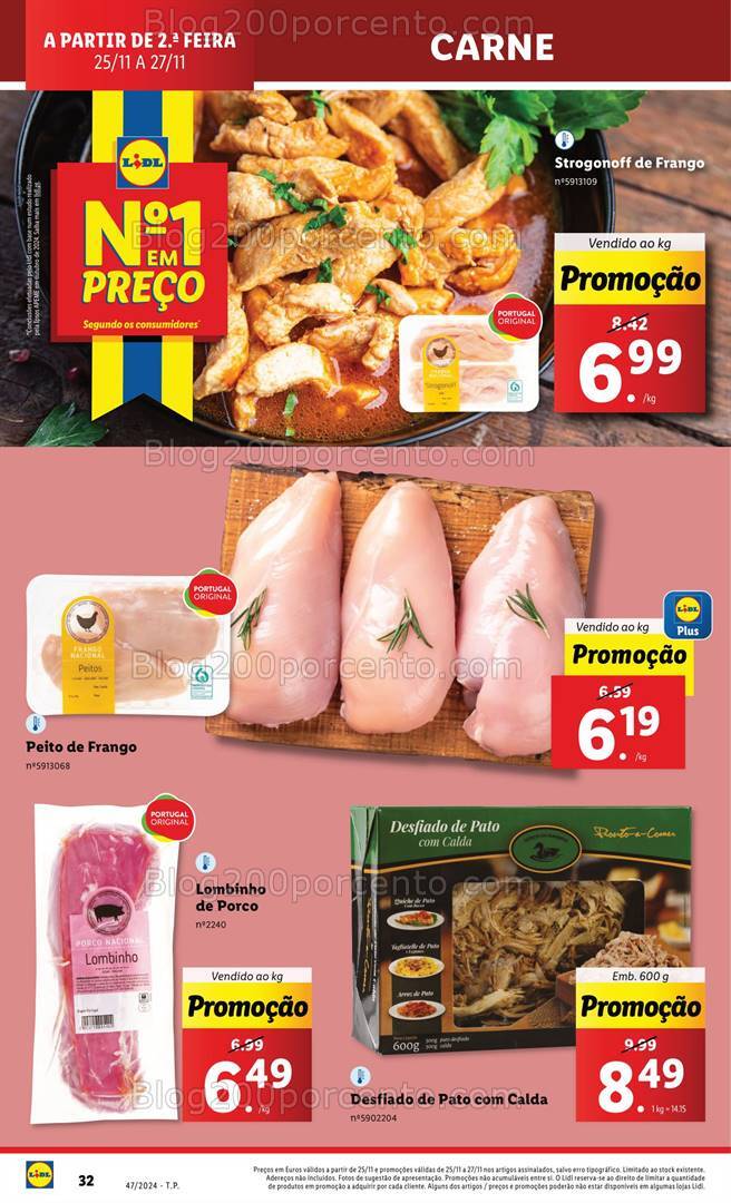 Antevisão Folheto LIDL Promoções de 21 a 27 novembro