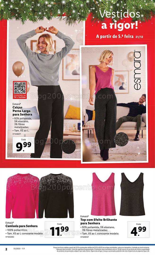 Antevisão Folheto LIDL Bazar Promoções de 21 a 31 dezembro