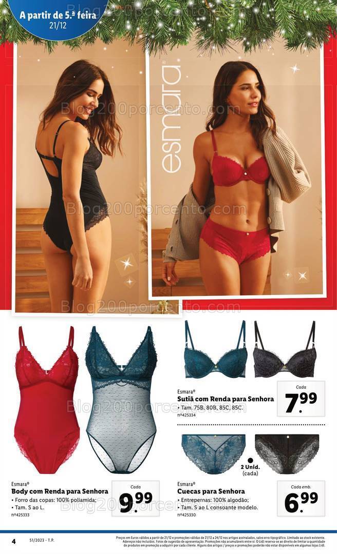 Antevisão Folheto LIDL Bazar Promoções de 21 a 31 dezembro