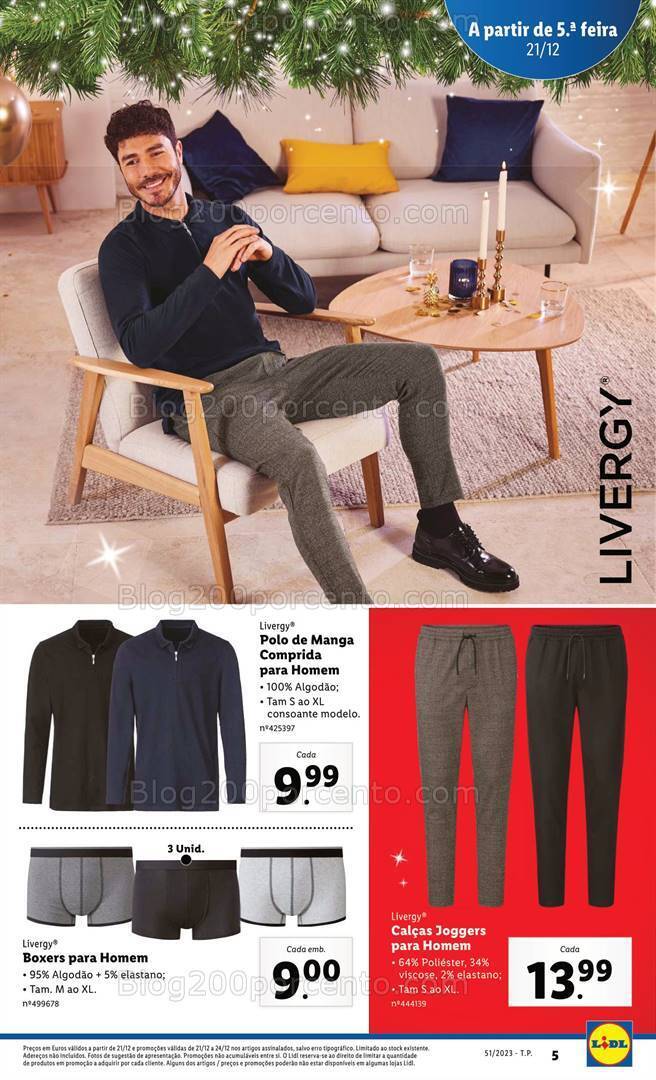 Antevisão Folheto LIDL Bazar Promoções de 21 a 31 dezembro