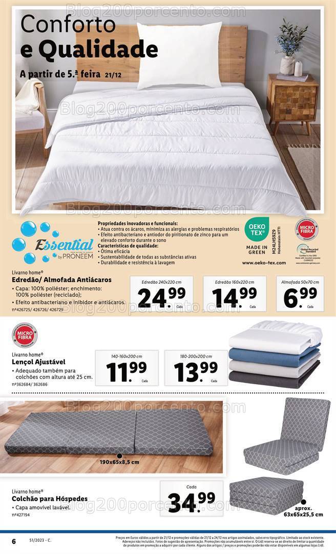 Antevisão Folheto LIDL Bazar Promoções de 21 a 31 dezembro