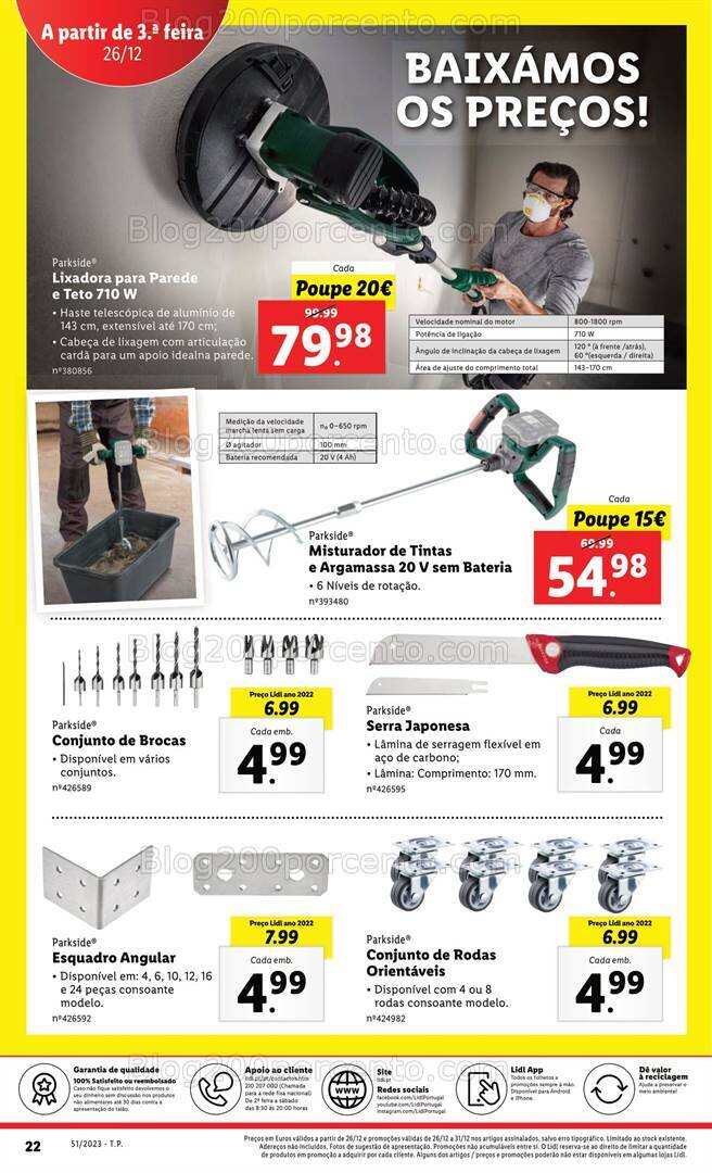 Antevisão Folheto LIDL Bazar Promoções a partir de 26 dezembro