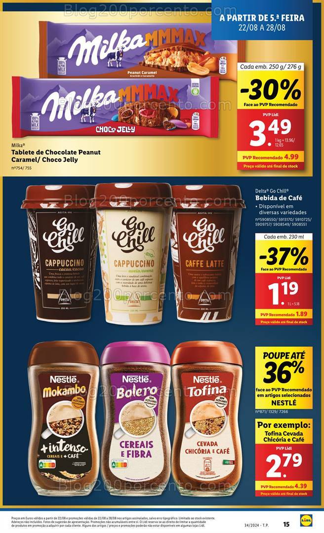 Antevisão Folheto LIDL Promoções de 22 a 28 agosto