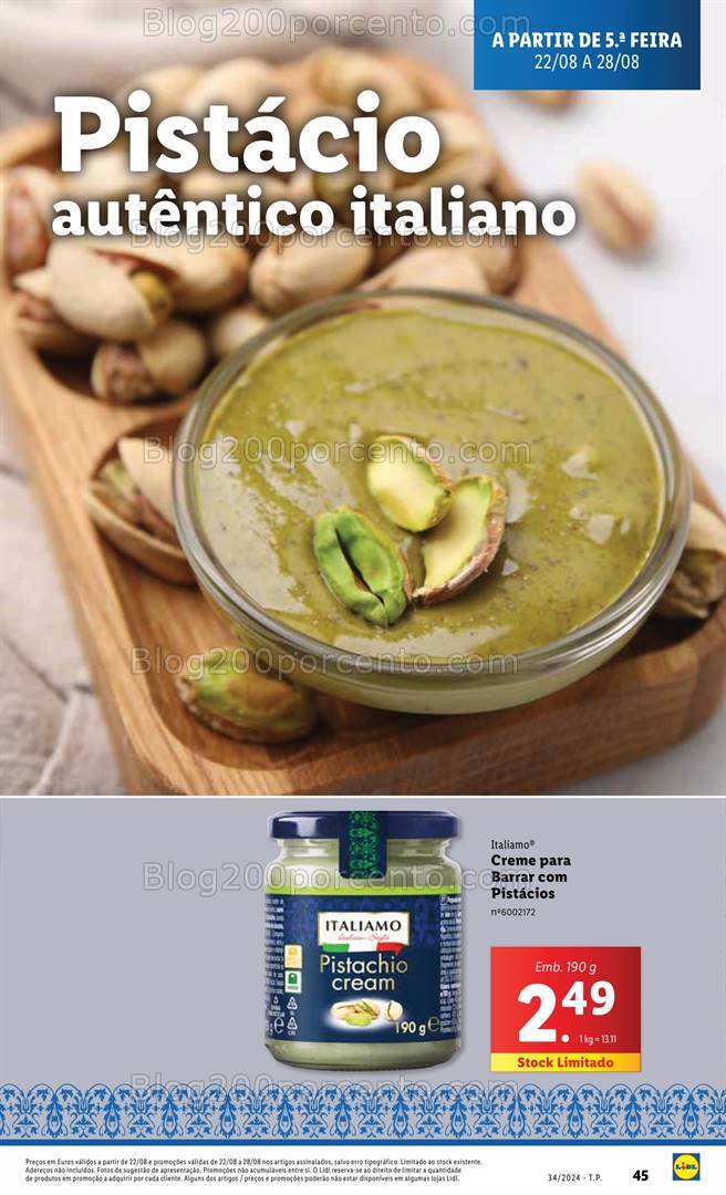 Antevisão Folheto LIDL Promoções de 22 a 28 agosto