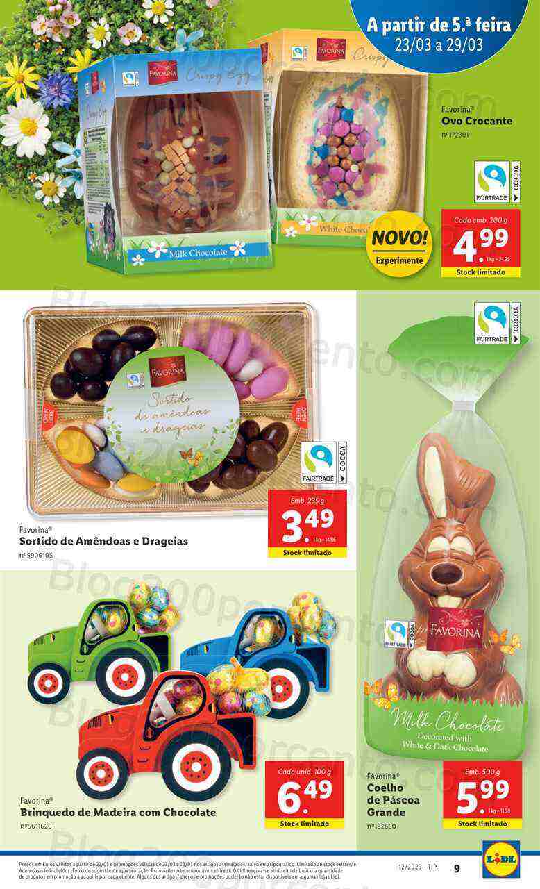Antevisão Folheto LIDL Promoções de 23 a 29 março