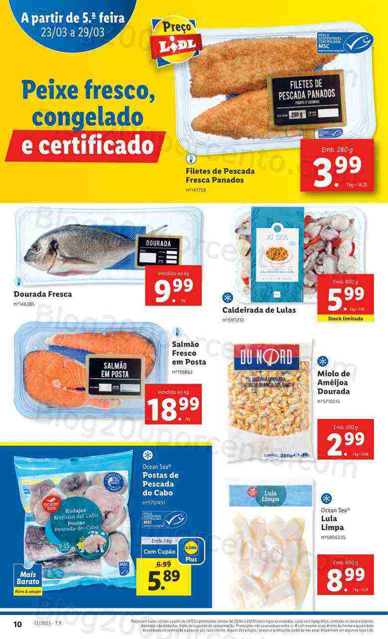 Antevisão Folheto LIDL Promoções de 23 a 29 março