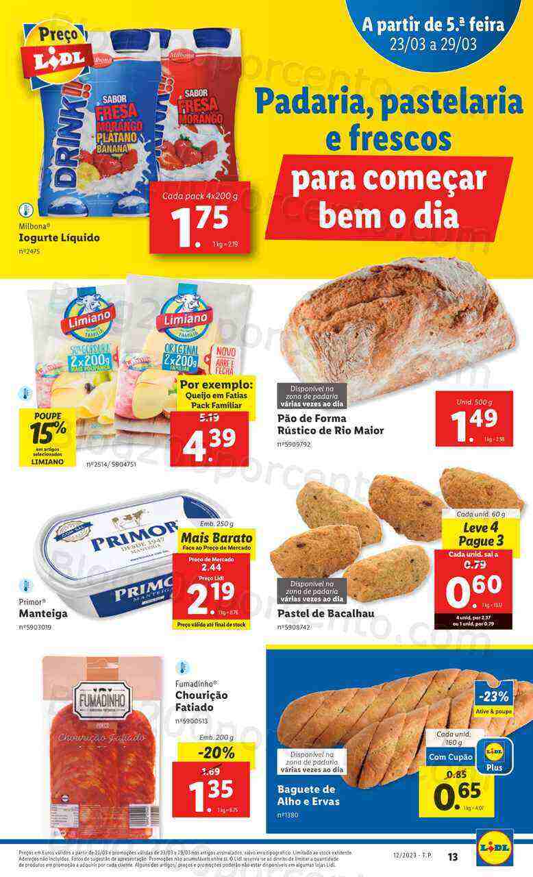 Antevisão Folheto LIDL Promoções de 23 a 29 março