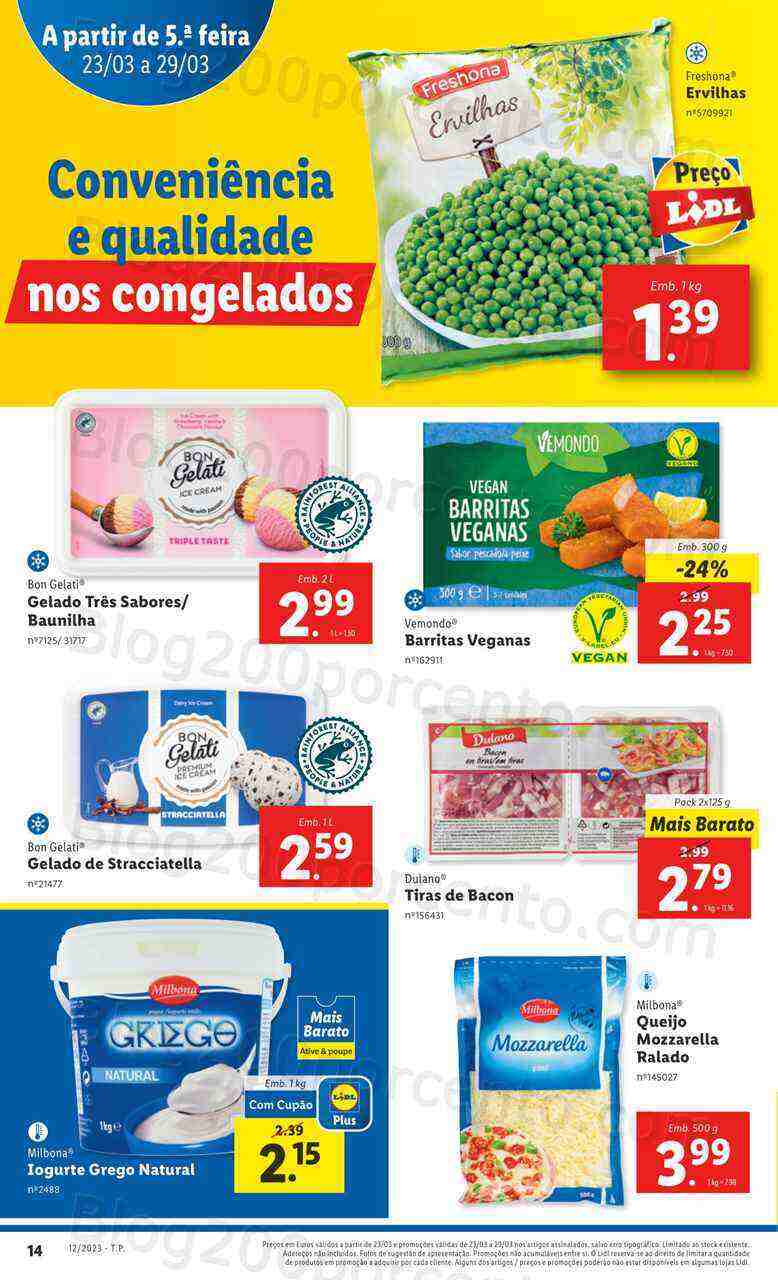 Antevisão Folheto LIDL Promoções de 23 a 29 março