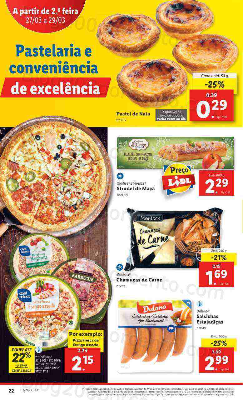 Antevisão Folheto LIDL Promoções de 23 a 29 março