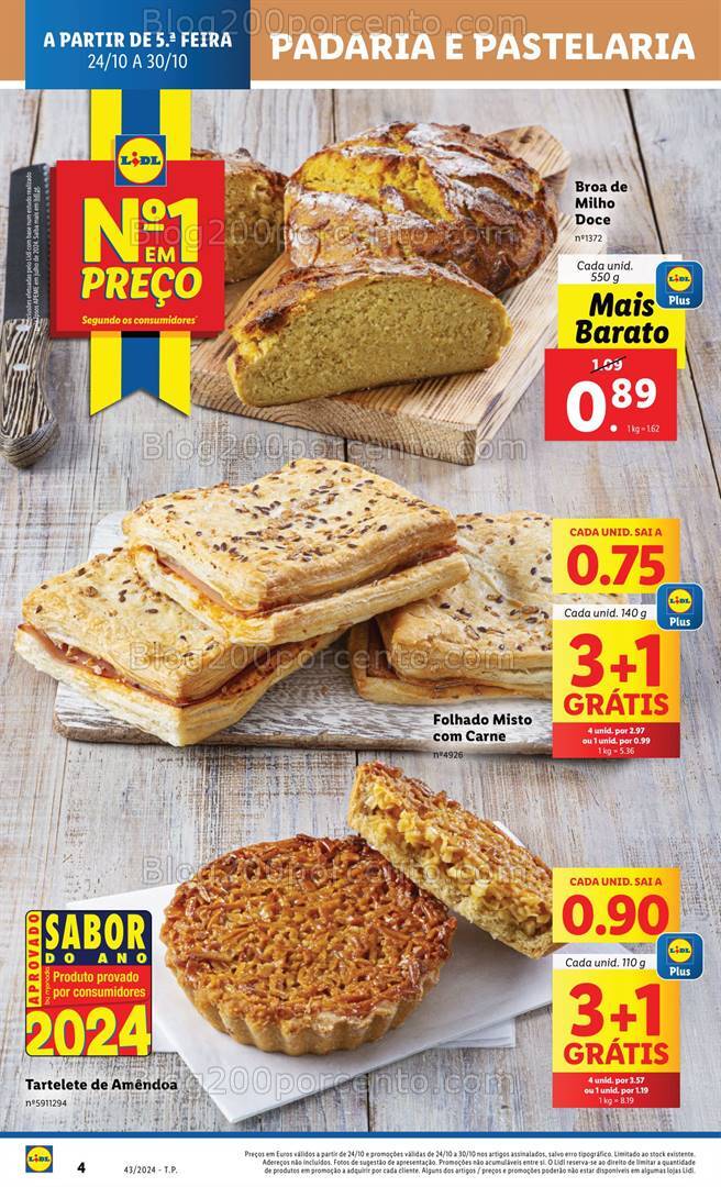 Antevisão Folheto LIDL Supermercado Promoções a partir de 24 outubro