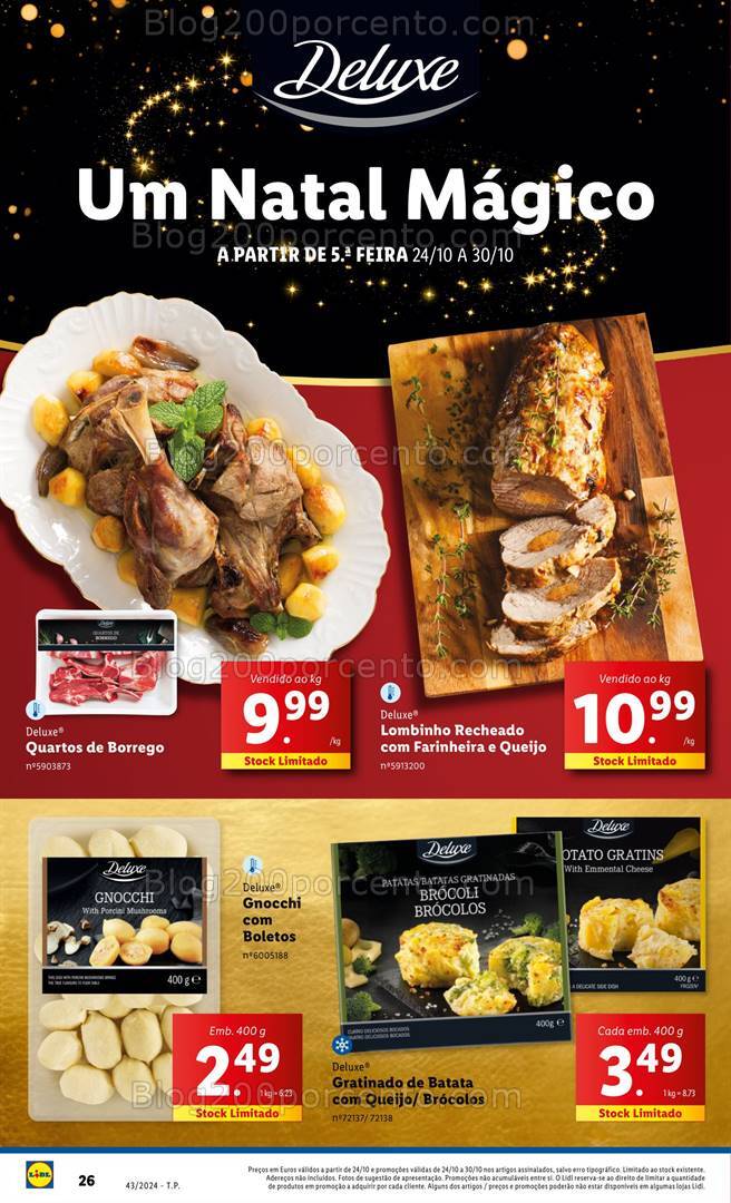 Antevisão Folheto LIDL Promoções de 24 a 30 outubro