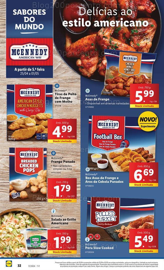Antevisão Folheto LIDL Sabores do Mundo Promoções de 25 abril a 1 maio