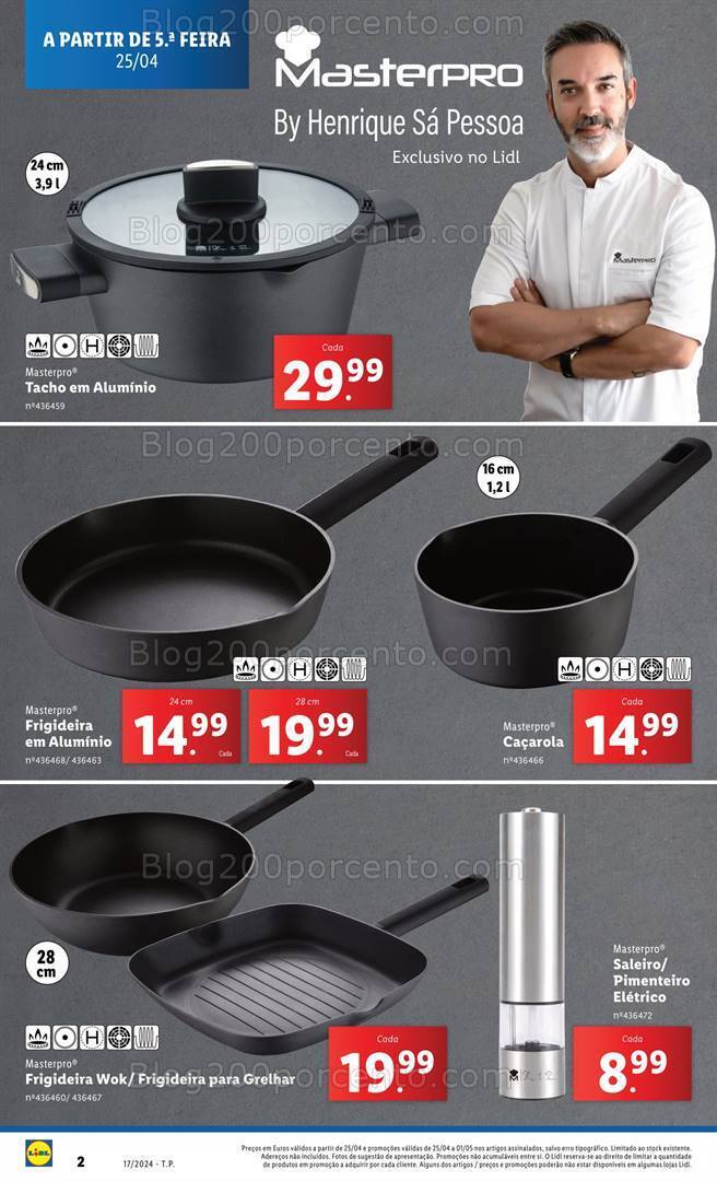 Antevisão Folheto LIDL Bazar Promoções de 25 abril a 1 maio