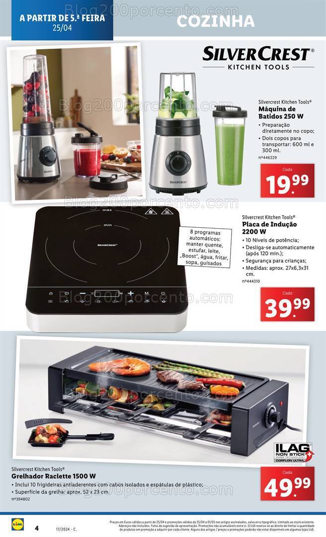 Antevisão Folheto LIDL Bazar Promoções de 25 abril a 1 maio