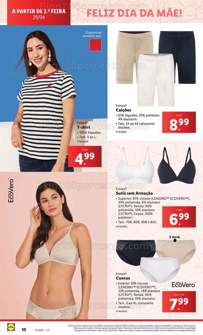 Antevisão Folheto LIDL Bazar Promoções a partir de 29 abril