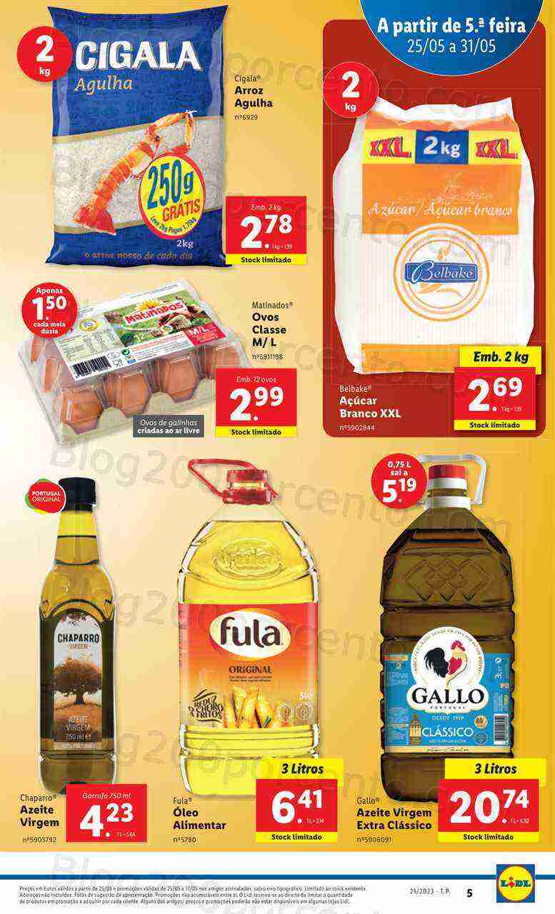 Antevisão Folheto LIDL Supermercado Promoções de 25 a 31 maio