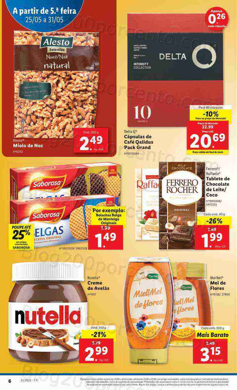 Antevisão Folheto LIDL Supermercado Promoções de 25 a 31 maio