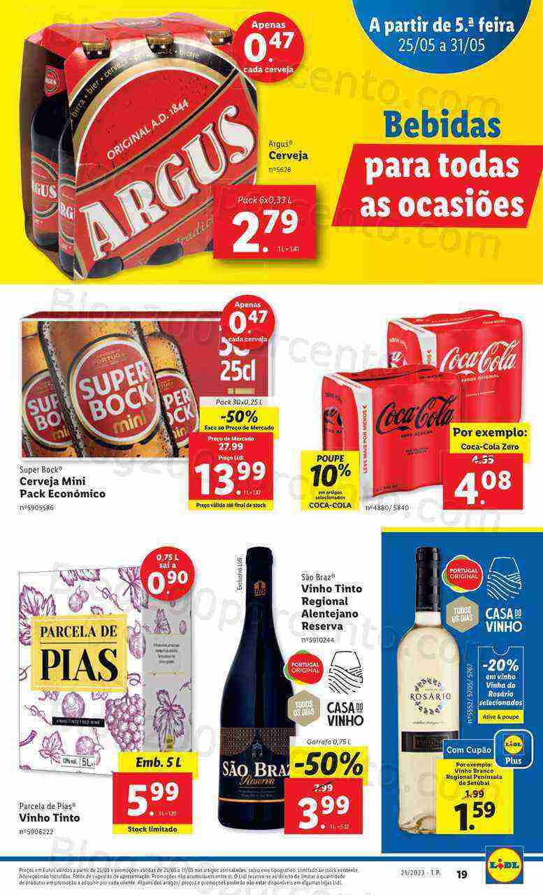 Antevisão Folheto LIDL Supermercado Promoções de 25 a 31 maio
