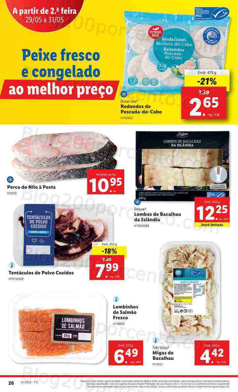 Antevisão Folheto LIDL Supermercado Promoções de 29 a 31 maio