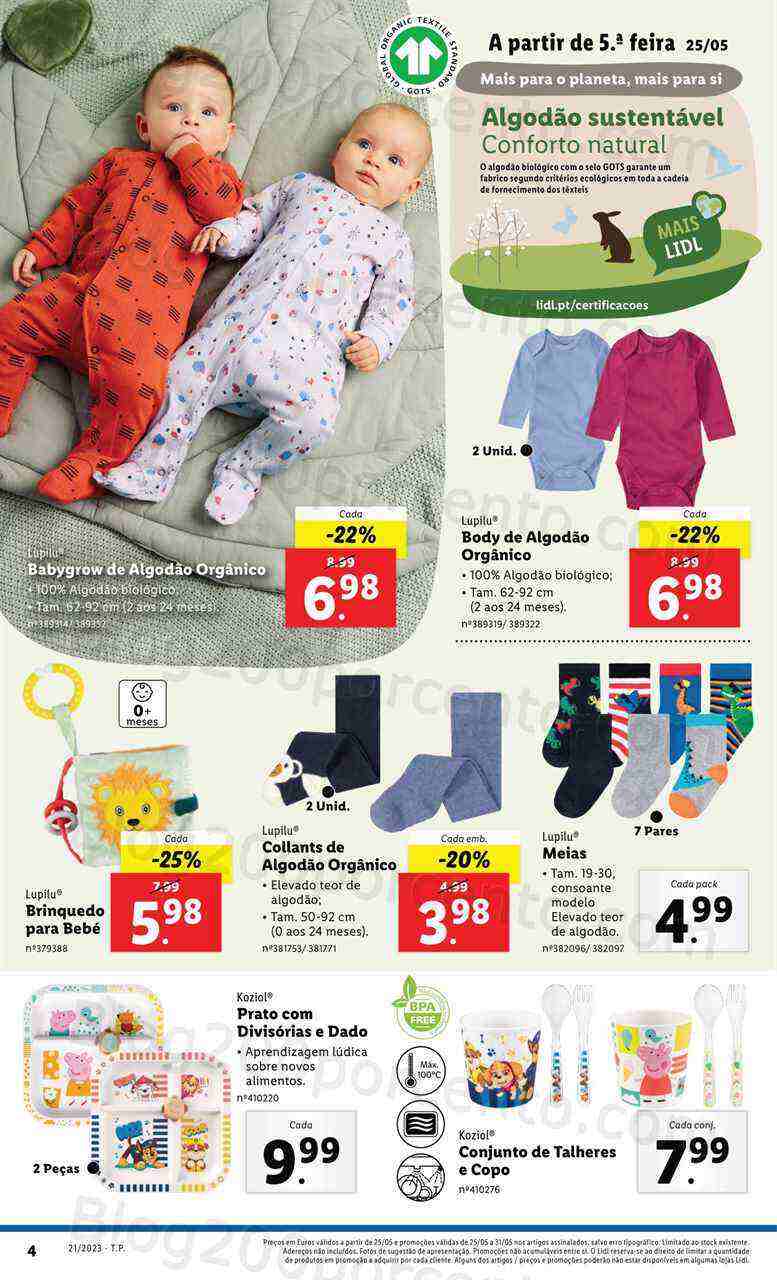 Antevisão Folheto LIDL Bazar Promoções a partir de 25 maio