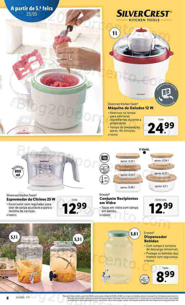 Antevisão Folheto LIDL Bazar Promoções a partir de 25 maio