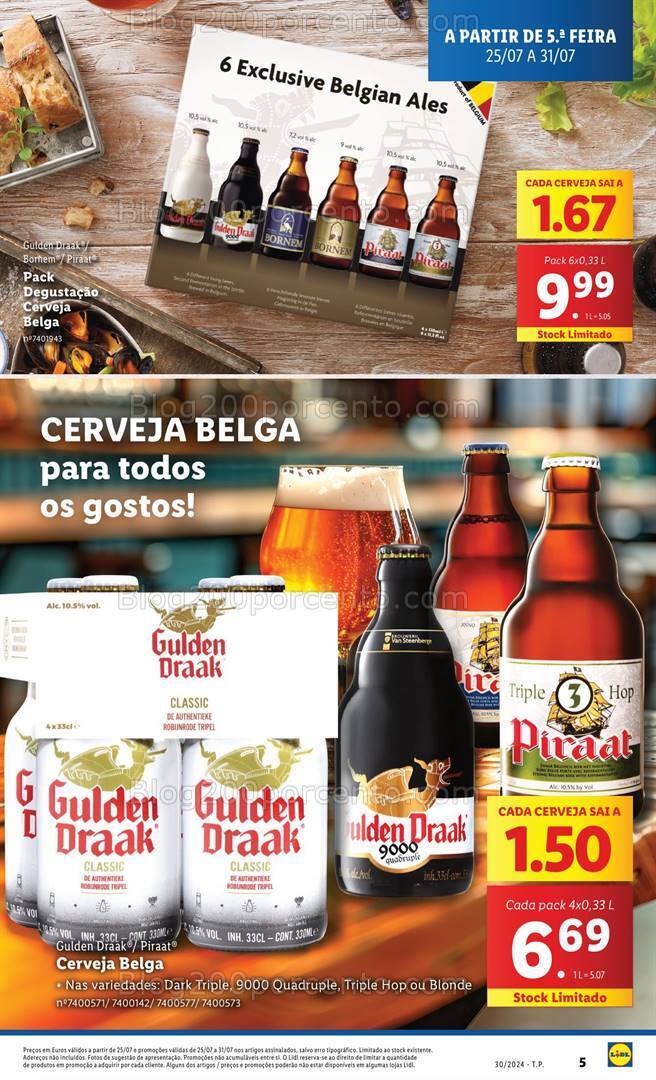 Antevisão Folheto LIDL Promoções de 25 a 31 julho