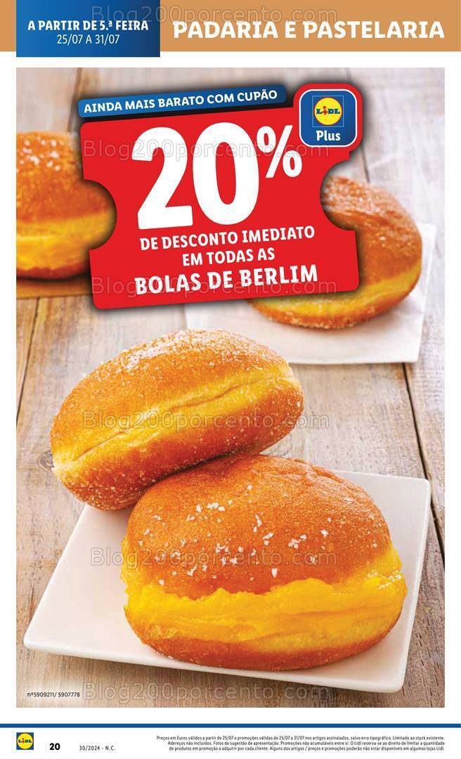 Antevisão Folheto LIDL Promoções de 25 a 31 julho