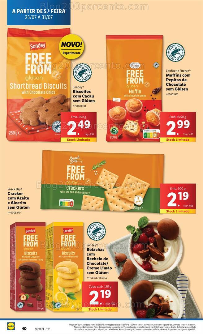 Antevisão Folheto LIDL Promoções de 25 a 31 julho