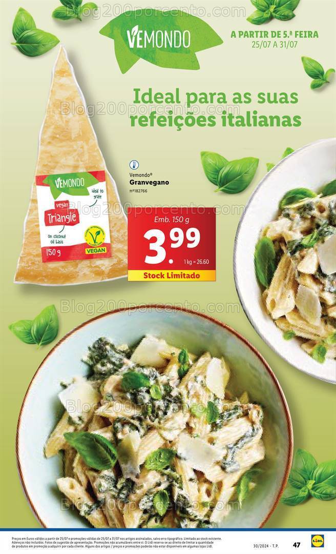 Antevisão Folheto LIDL Promoções de 25 a 31 julho