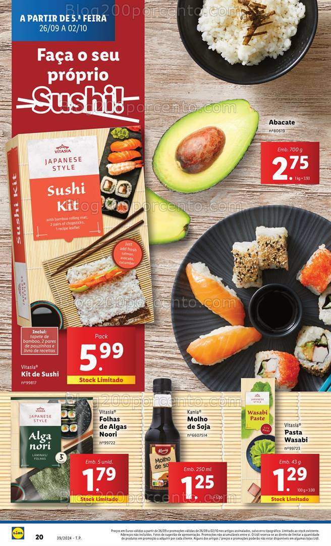 Antevisão Folheto LIDL Sabores do mundo Promoções de 26 setembro a 2 outubro