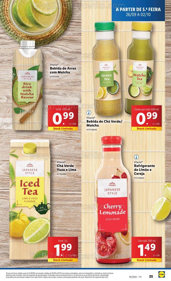 Antevisão Folheto LIDL Sabores do mundo Promoções de 26 setembro a 2 outubro