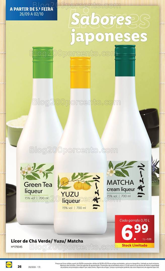Antevisão Folheto LIDL Sabores do mundo Promoções de 26 setembro a 2 outubro
