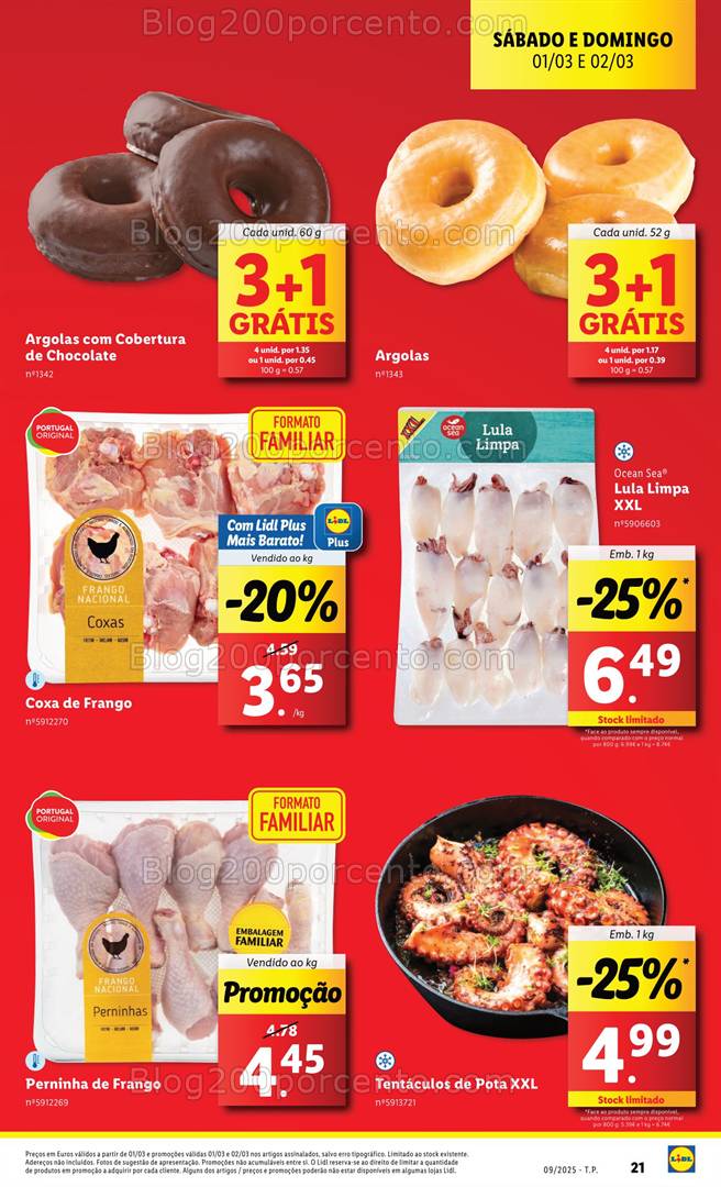 Antevisão Folheto LIDL Especial Fim de Semana - 1 e 2 março