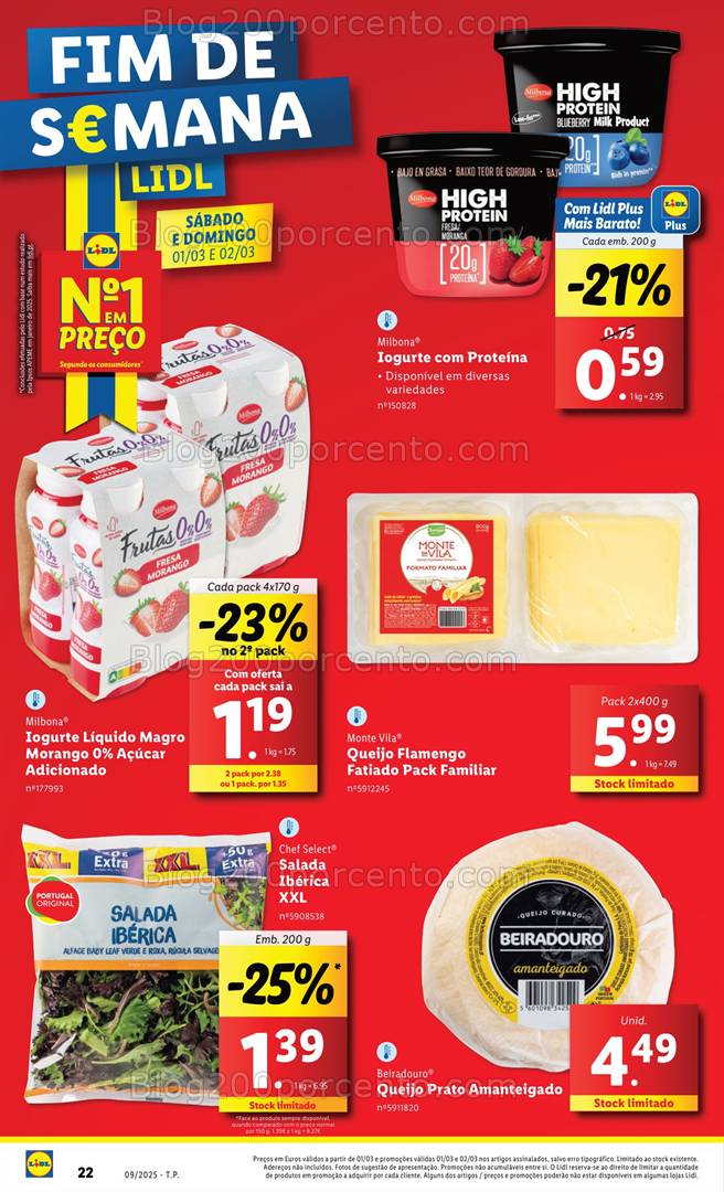Antevisão Folheto LIDL Especial Fim de Semana - 1 e 2 março