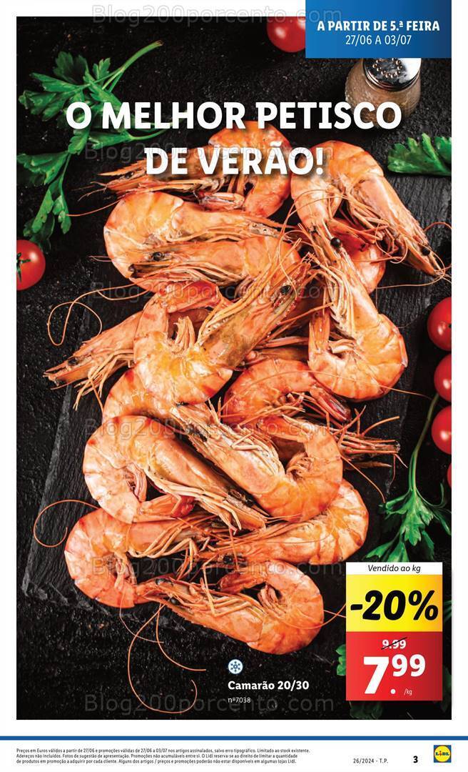 Antevisão Folheto LIDL Especial Verão Promoções de 27 junho a 3 julho