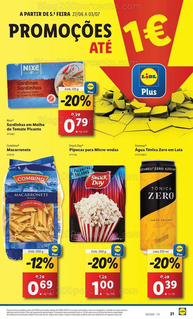Antevisão Folheto LIDL Bazar Promoções de 27 junho a 3 julho