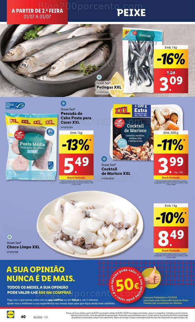 Antevisão Folheto LIDL Especial Verão Promoções de 27 junho a 3 julho