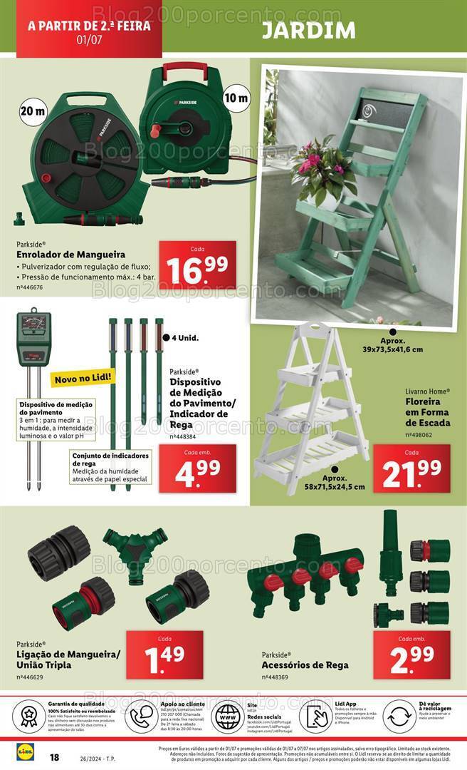 Antevisão Folheto LIDL Bazar Promoções a partir de 1 julho