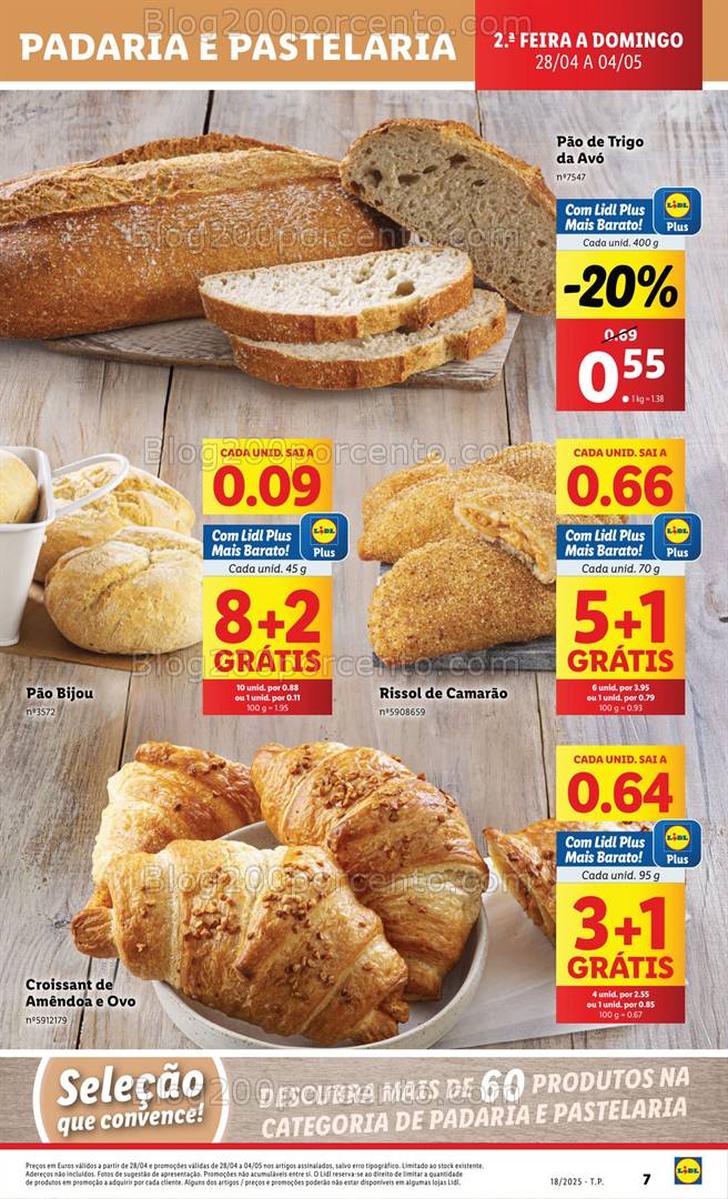 Antevisão Folheto LIDL Promoções de 28 abril a 4 maio - frescos
